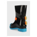 Dětské holínky Melissa Rain Boot + Fabula Inf černá barva