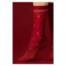 Dámské silonkové ponožky Fiore Carol - 40 DEN Červená