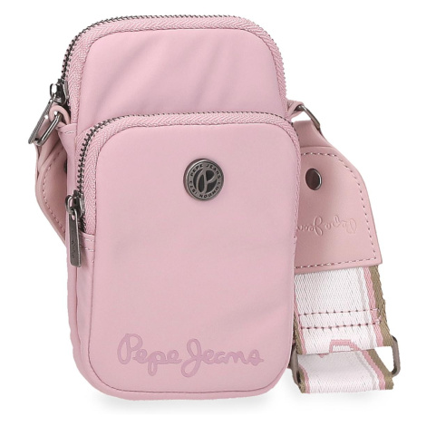 Pepe Jeans Corin dámská taška na mobil - růžová