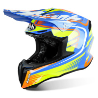 AIROH Twist Mix TWMX18 off-road helma modrá/žlutá