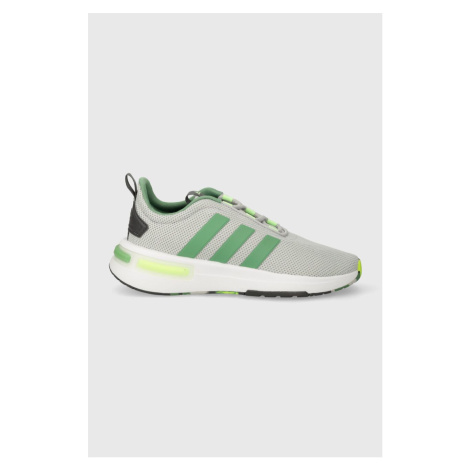 Dětské sneakers boty adidas RACER TR23 K zelená barva