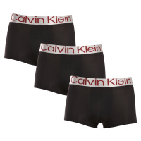 3PACK pánské boxerky Calvin Klein černé (NB3074A-Q09)