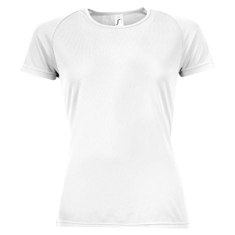 SOĽS Sporty Women Dámské funkční triko SL01159 Bílá SOL'S