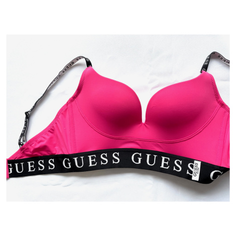 Dámská sportovní push-up podprsenka Guess O1GC11 růžová | růžová