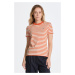 TRIČKO GANT D1. ICON G STRIPED SS T-SHIRT oranžová