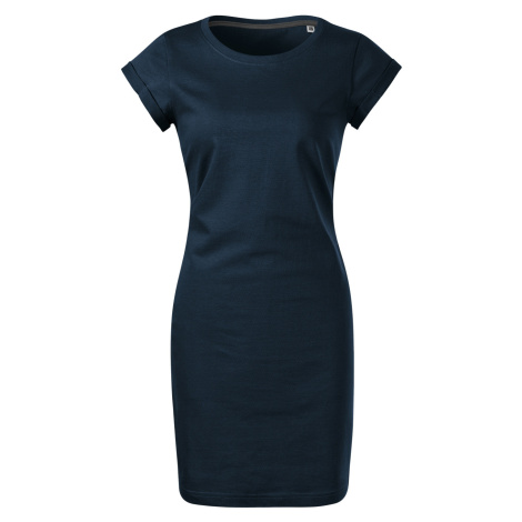 Malfini Freedom Dámské bavlněné šaty 178 námořní modrá