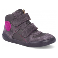 Barefoot dětské kotníkové boty Superfit - Superfree Lila fialové