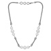 Buka Jewelry | Stříbrný perlový náhrdelník Bali - Barva Bílá, Drahý kov Sterlingové stříbro (925