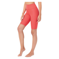 LOS OJOS Women's Coral High Waist Contouring Cycling Shorts Sport Leggings