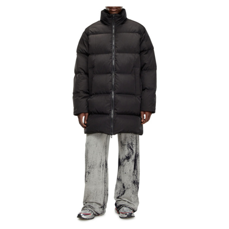 Bunda diesel w-raveel-long jacket black 1