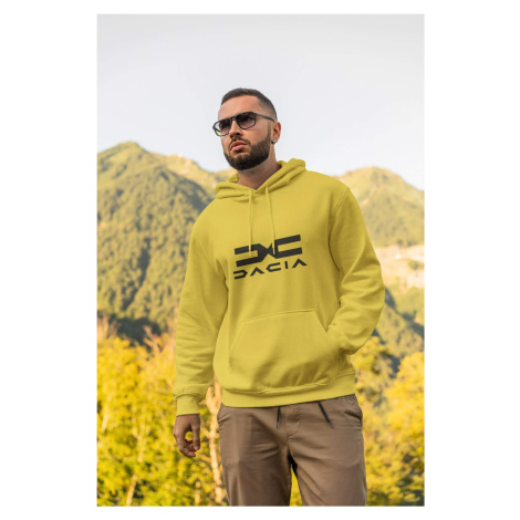 Pánská mikina s logem Dacia Barva: Žlutá