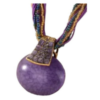 GAIRA náhrdelník Tenochtitlan 31202 fialový