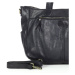 Kožená kabelka přes rameno Marco Mazzini VS19 černá