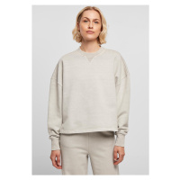 Dámský Heavy Terry Garment Dye Crewneck warmgrey