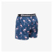 Horsefeathers Frazier Boxer Shorts Blue/ Flamingos Print