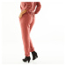 Blancheporte Kalhoty ze vzdušného krepu se třpytivým páskem, jednobarevné nebo s potiskem terako