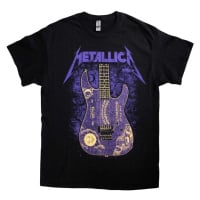 Metallica Tričko Ouija Purple Unisex Black