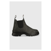 Semišové kotníkové boty Blundstone 2238 pánské, černá barva