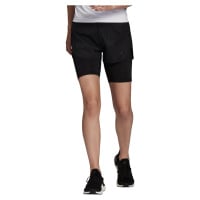 Dámské šortky adidas Run Fast 2in1 Shorts Black