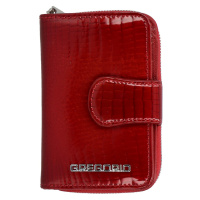 Dámská lakovaná kožená peněženka Fia, červená