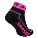 Sensor RACE LITE Cyklistické ponožky, černá, velikost
