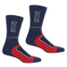 Pánské ponožky Regatta SAMARIS červená/modrá
