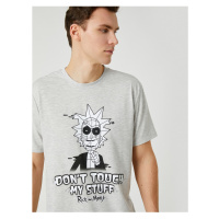 Koton Rick a Morty Oversize tričko s licencovaným potiskem