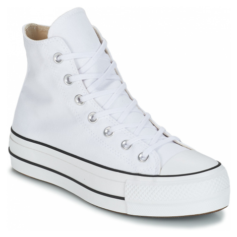 Converse CHUCK TAYLOR ALL STAR LIFT CANVAS HI Bílá