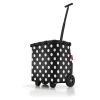 Nákupní košík na kolečkách Reisenthel Carrycruiser Frame Dots white