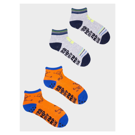 Yoclub Kids's Trampoline Socks 2-Pack SKS-0021C-AA0A-002