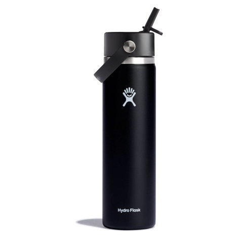 Termolahev Hydro Flask Wide Flex Straw Cap 24 oz Barva: černá