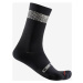 CASTELLI Cyklistické ponožky klasické - UNLIMITED 18 - černá