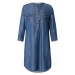LTB Košilové šaty 'ELORA' modrá džínovina