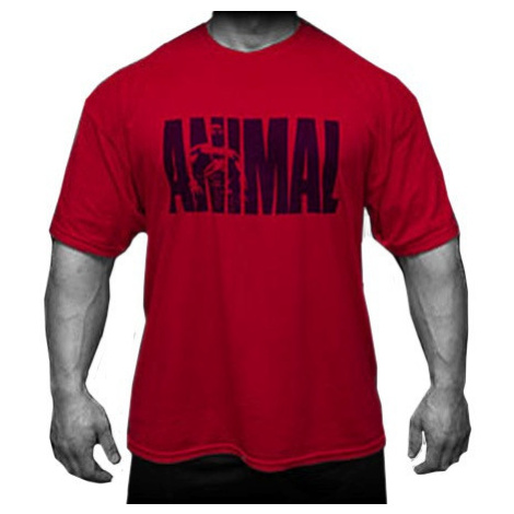 Universal Nutrition Universal triko Animal Iconic T-Shirt červené - malé logo