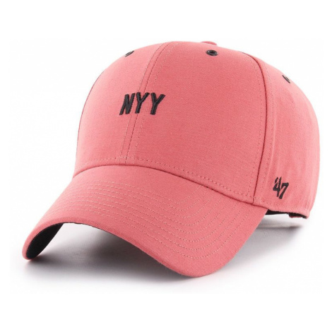 Čepice 47brand růžová barva, s aplikací 47 Brand