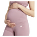 adidas YOGA TIGHT MATERNITY LEGGINGS Dámské těhotenské legíny, fialová, velikost