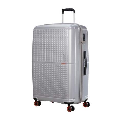 AT Kufr Geopop Spinner 77/32 Metallic Silver, 77 x 32 x 47 (147022/1546) American Tourister