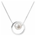 Perlový náhrdelník z pravých říčních perel bílý 22025.1