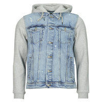 Jack & Jones JJIJEAN JJJACKET W. SWEAT WI 067 Modrá