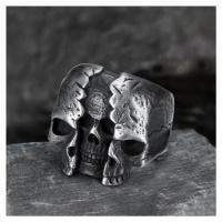 prsten Two-Face Skull