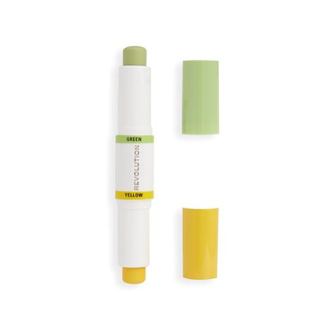 REVOLUTION Colour Correcting Stick Yellow & Green 8,6 g