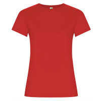 Roly Golden Dámské tričko z organické bavlny CA6696 Red 60