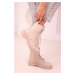 Soho Beige Women's Boots & Booties 18399