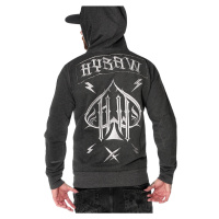 mikina s kapucí pánské - ACE OF SPADES - HYRAW - FW20-M17-ZIP