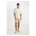 DEFACTO Relax Fit Cotton Bermuda Shorts