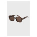Sluneční brýle Aldo Quoll pánské, hnědá barva