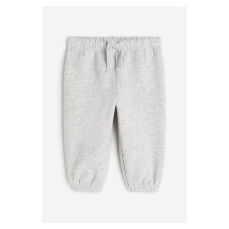 H & M - Kalhoty jogger's oušky - šedá H&M