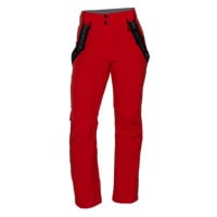 Northfinder TODFYSEA Dámské lyžařské kalhoty, červená, velikost
