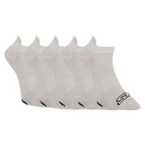 5PACK ponožky Styx nízké šedé