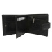 Pánské peněženky Kožená peněženka PC 107L BAR 2526 černá černá